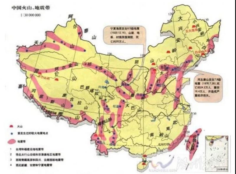 新疆地震带图片