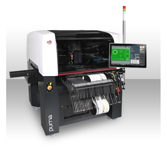 芯片加工领域中的瑞士essemtec品牌贴片机