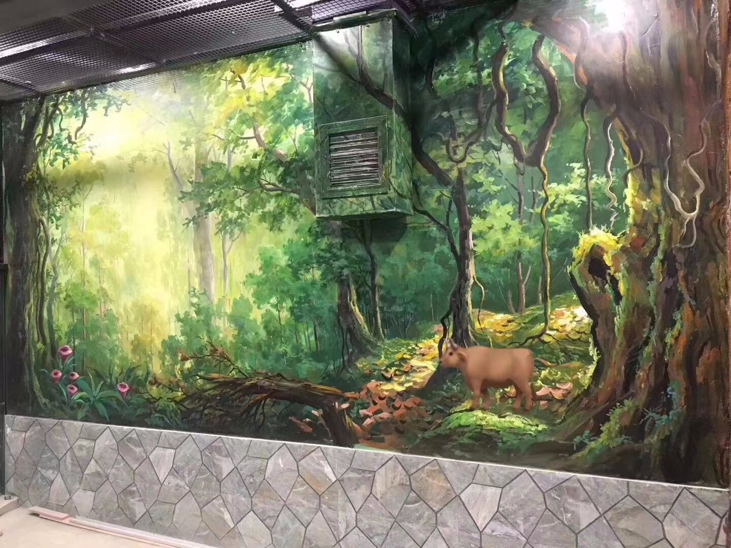 长春墙体彩绘电话