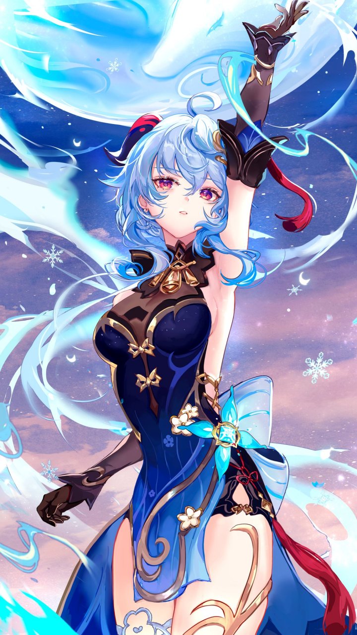 换上了新衣服的甘雨,真的太美了[期待]twi:vardan#原神