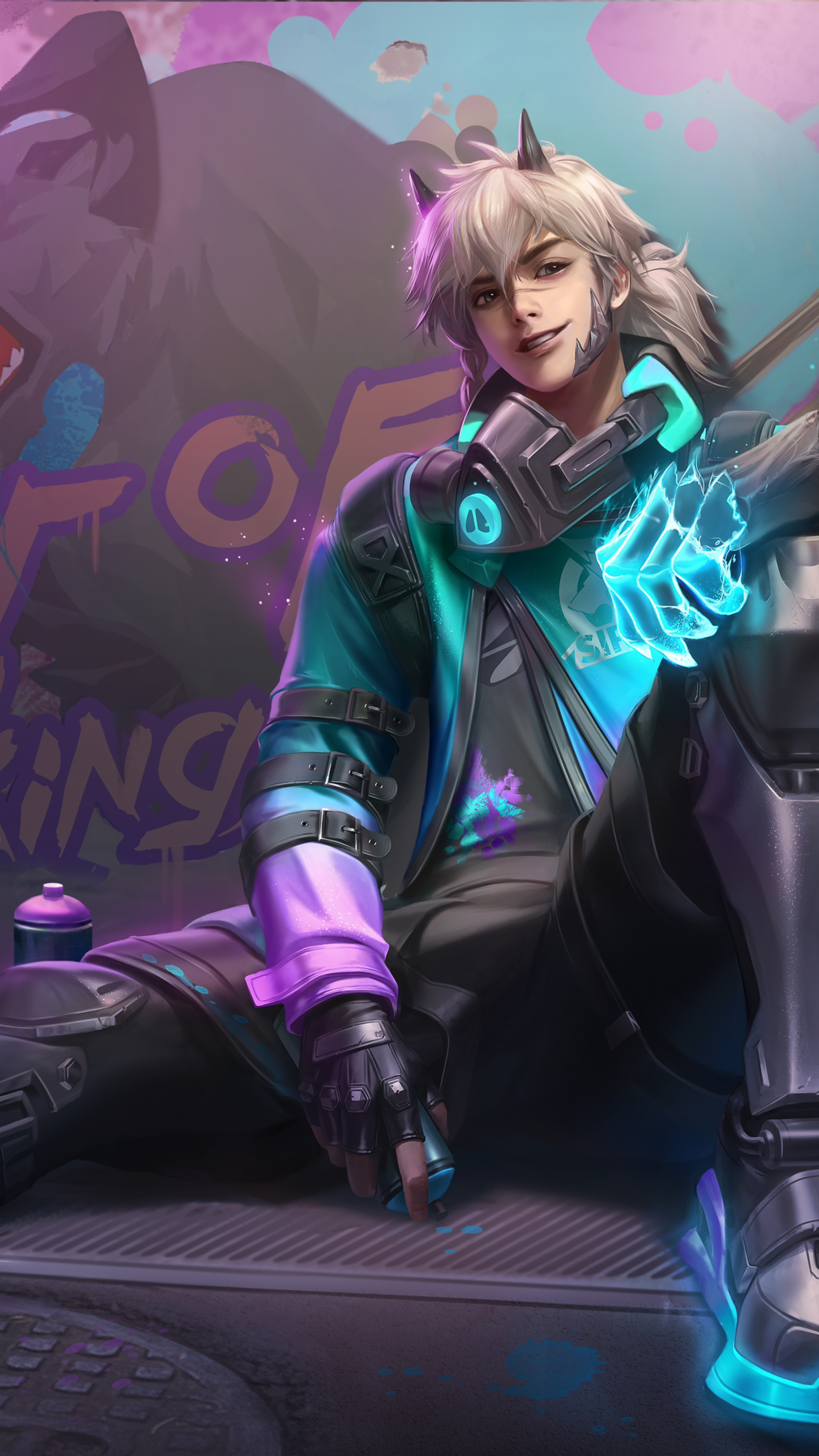 王者荣耀壁纸——裴擒虎  震惊长安第一拳!