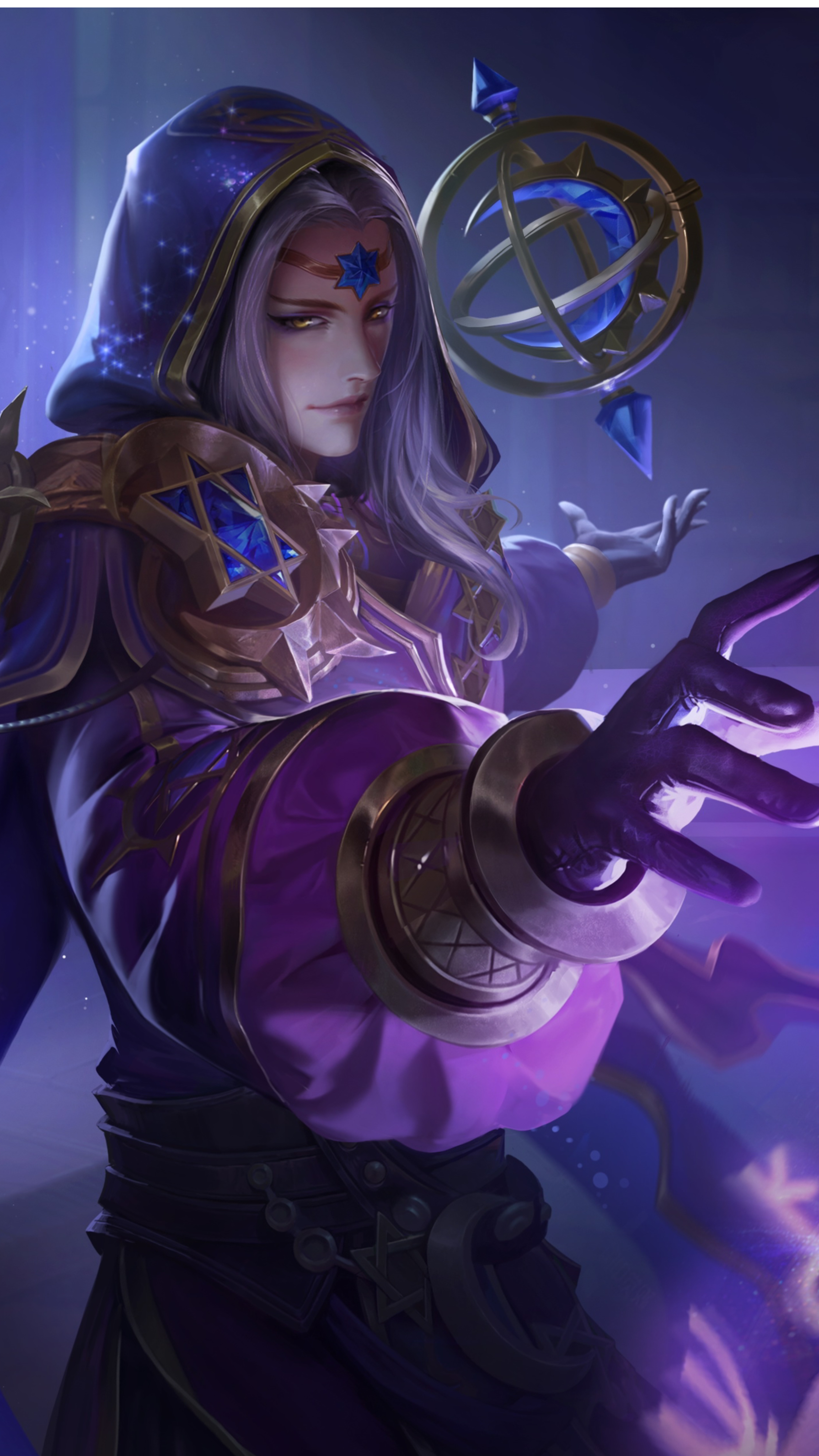 王者荣耀壁纸——明世隐  花如盛世绽放,以人心培育.