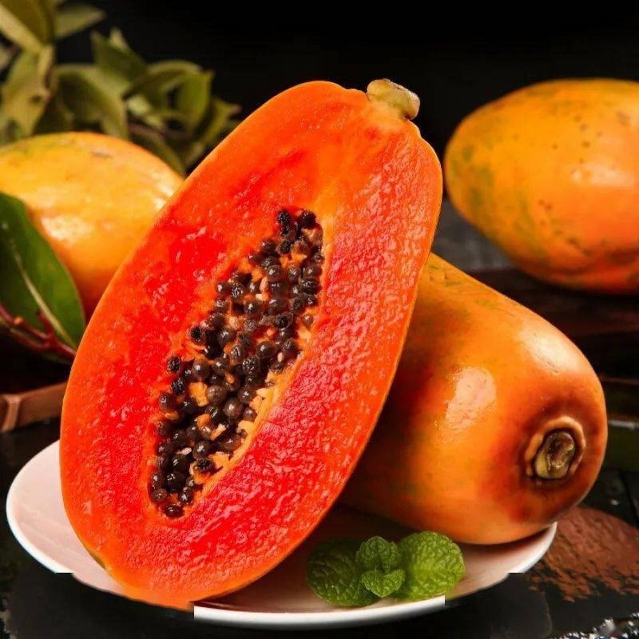 还有这款来自广西的红心木瓜,佣金也很低(农产品都不高的),但我之所以