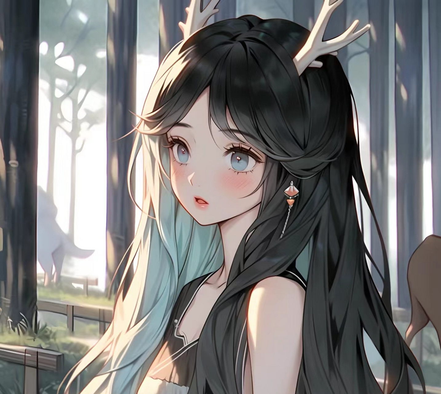 林间小鹿女～ 心动的感觉,小鹿乱撞1.