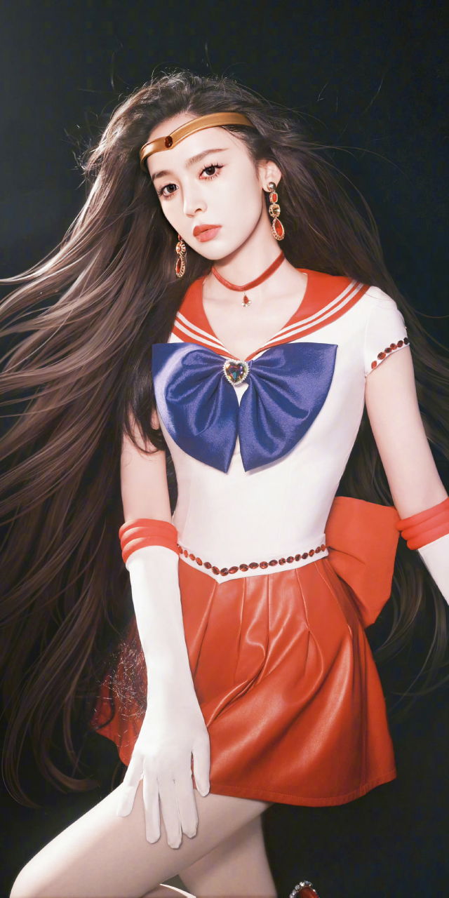 美少女战士,古力娜扎壁纸!   穿越光年而来,她以迷人姿态降落.