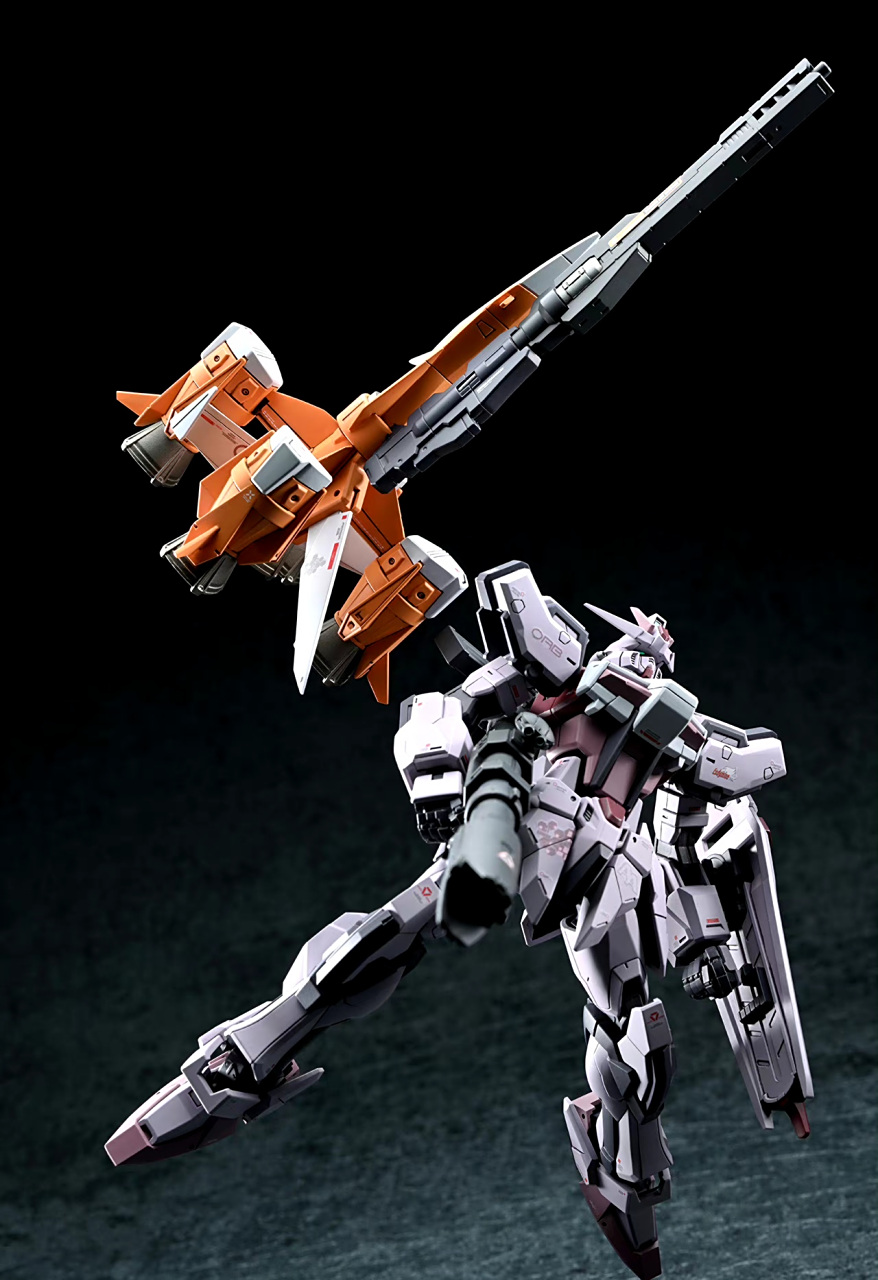 模型欣赏:机动战士高达seed mg 1/100 嫣红强袭 炮筒装备,by 白用
