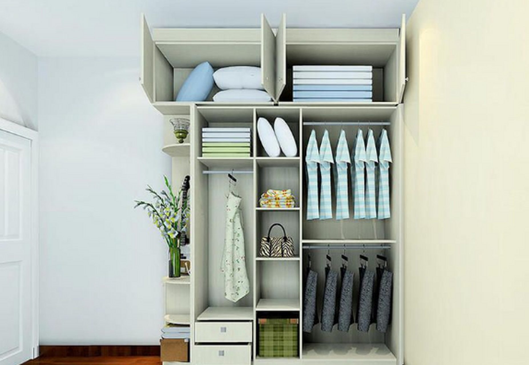 住小帮app提供专业装修锦囊,助你打造独特衣柜.