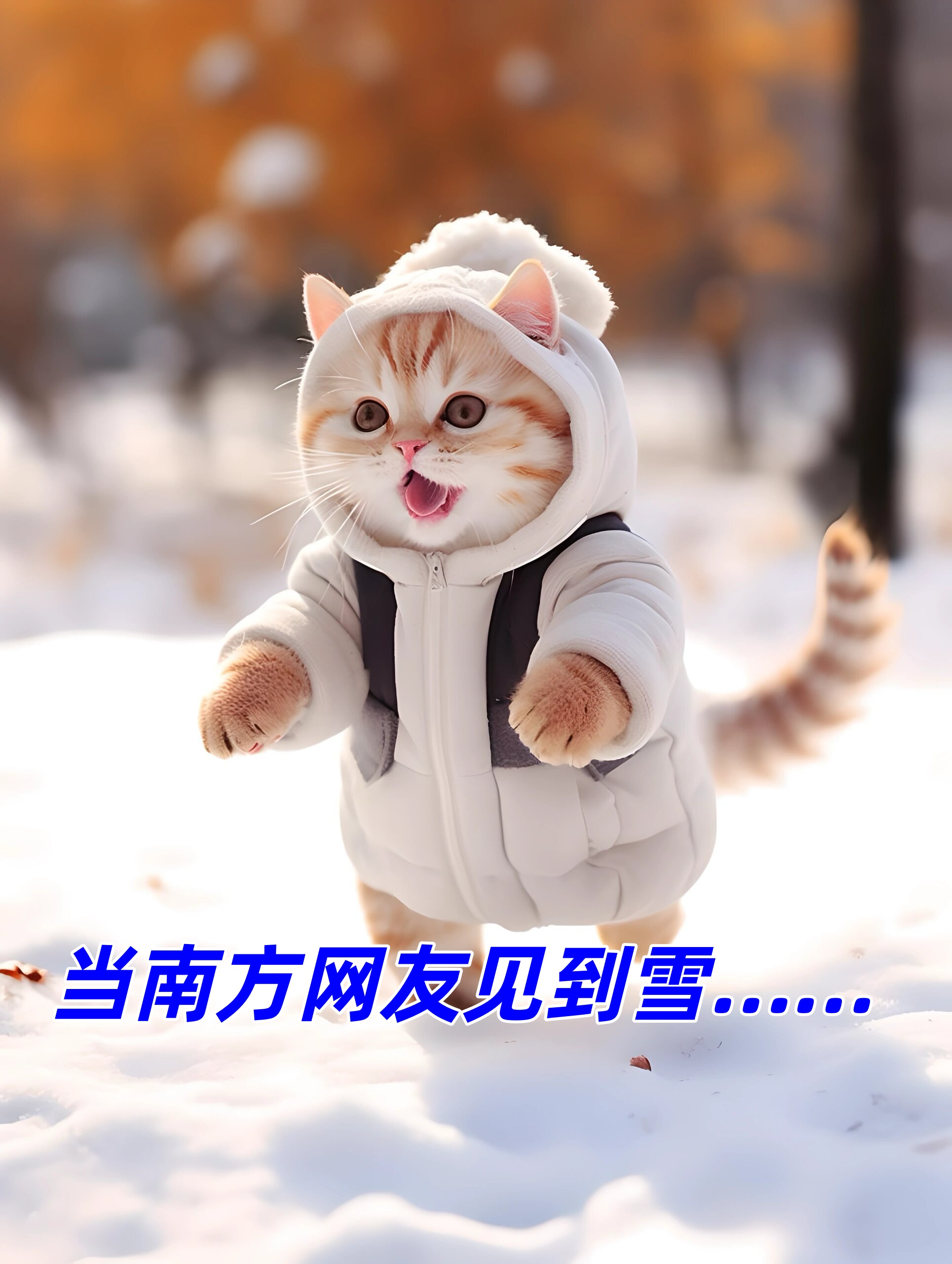 每次下雪,总能引起一片热议和朋友圈刷屏