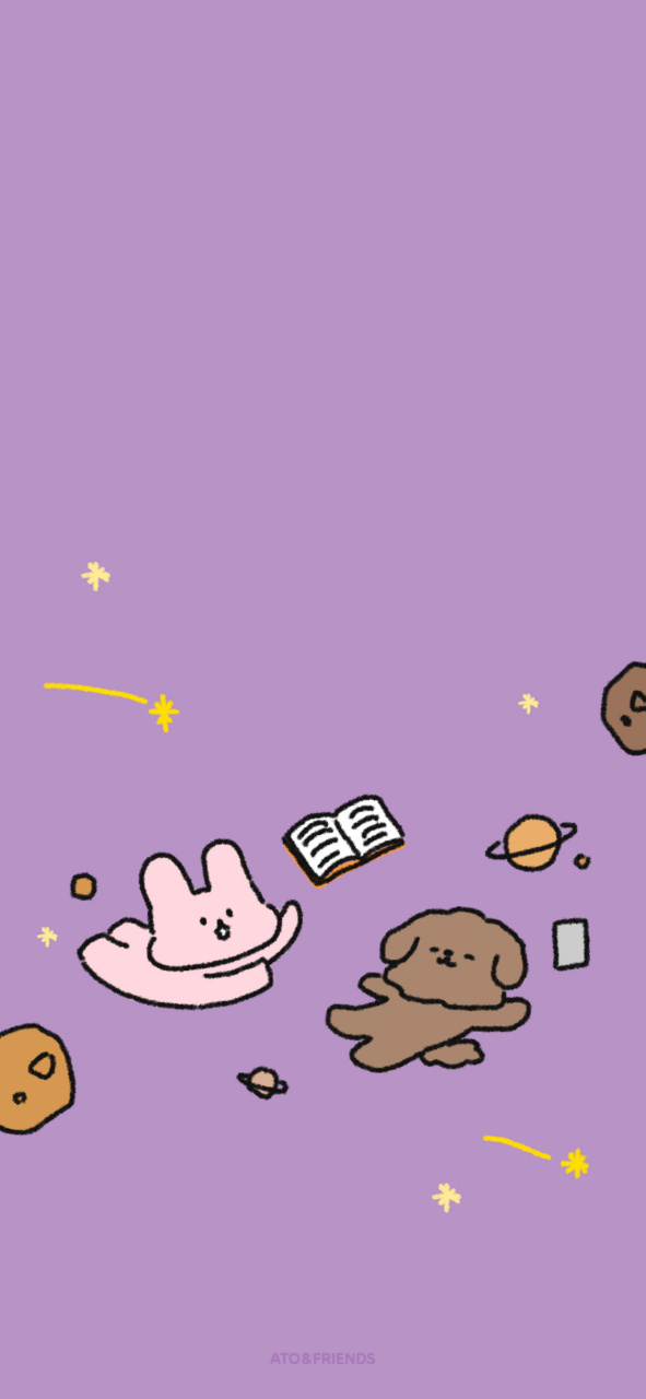 紫色系动漫头像 这是一组看着很温馨的壁纸,偏暖的紫色和粉色.