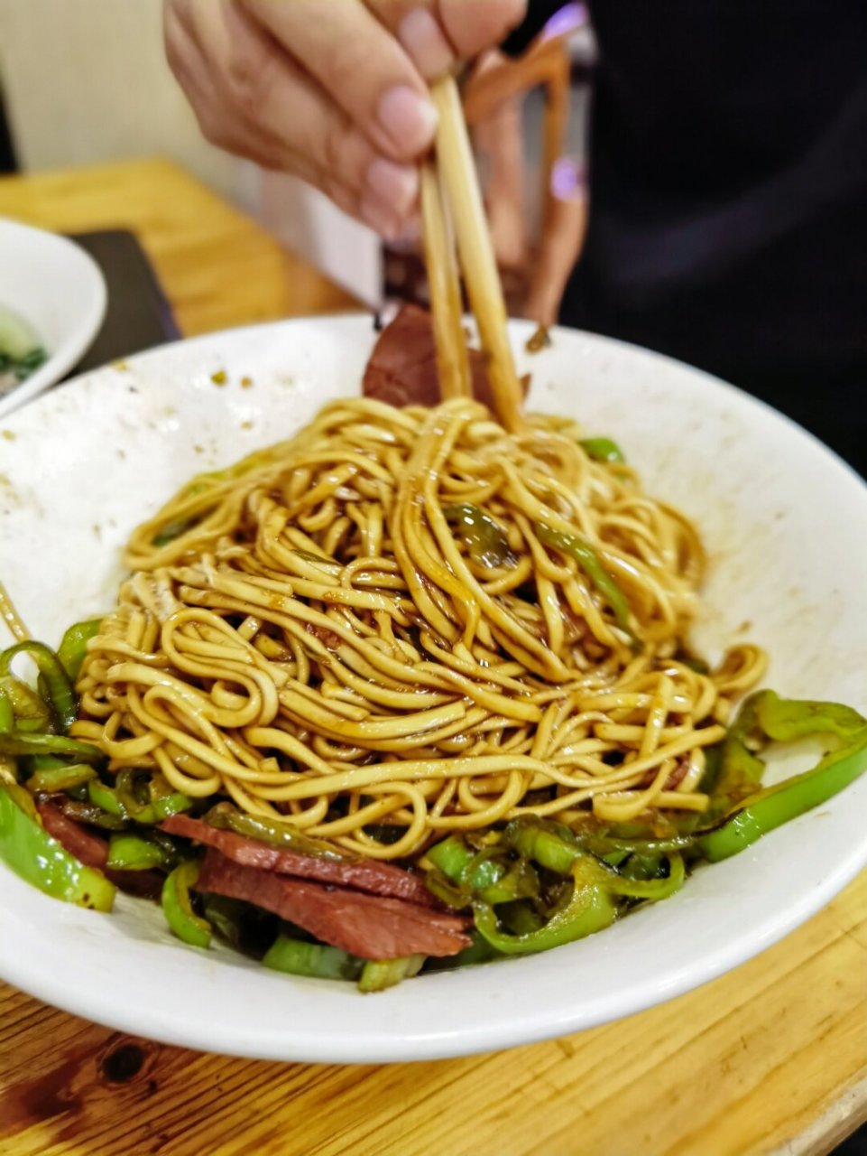 扬州干拌面  扬州本地人都爱不释手的酱油干拌面90  我老爹是扬州人