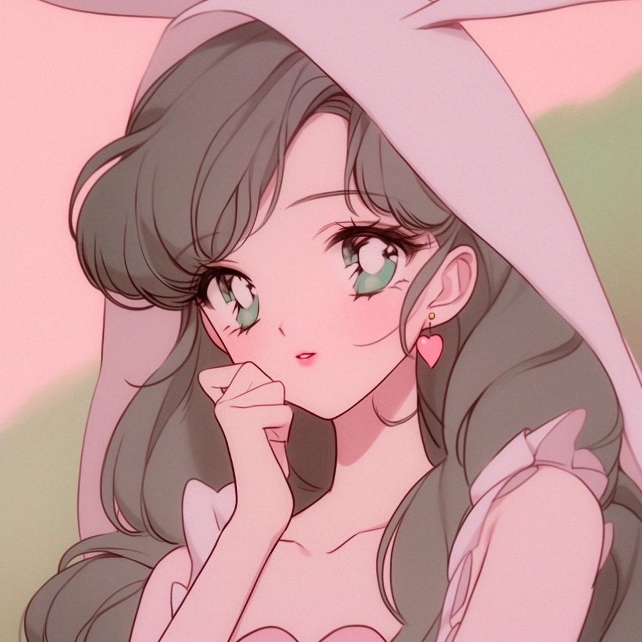 女生头像 小仙女,你的头像需要点粉色的魔法.试试这几个头像吧!