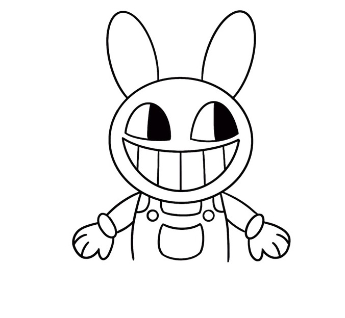 数字马戏团里的贾克斯怎么画