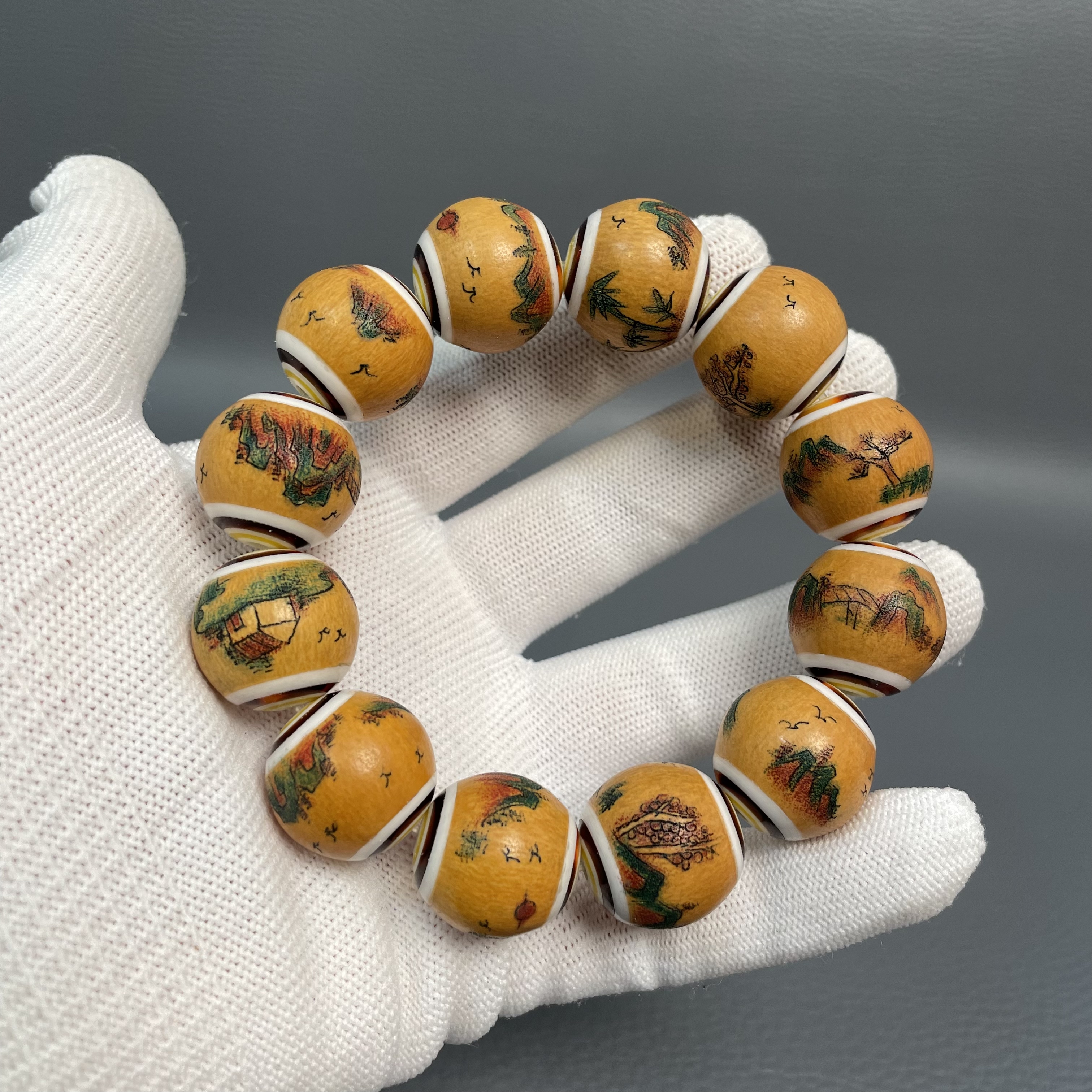 草里金葫芦手串