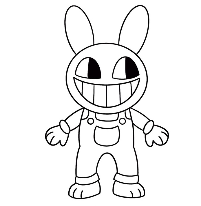 数字马戏团里的贾克斯怎么画