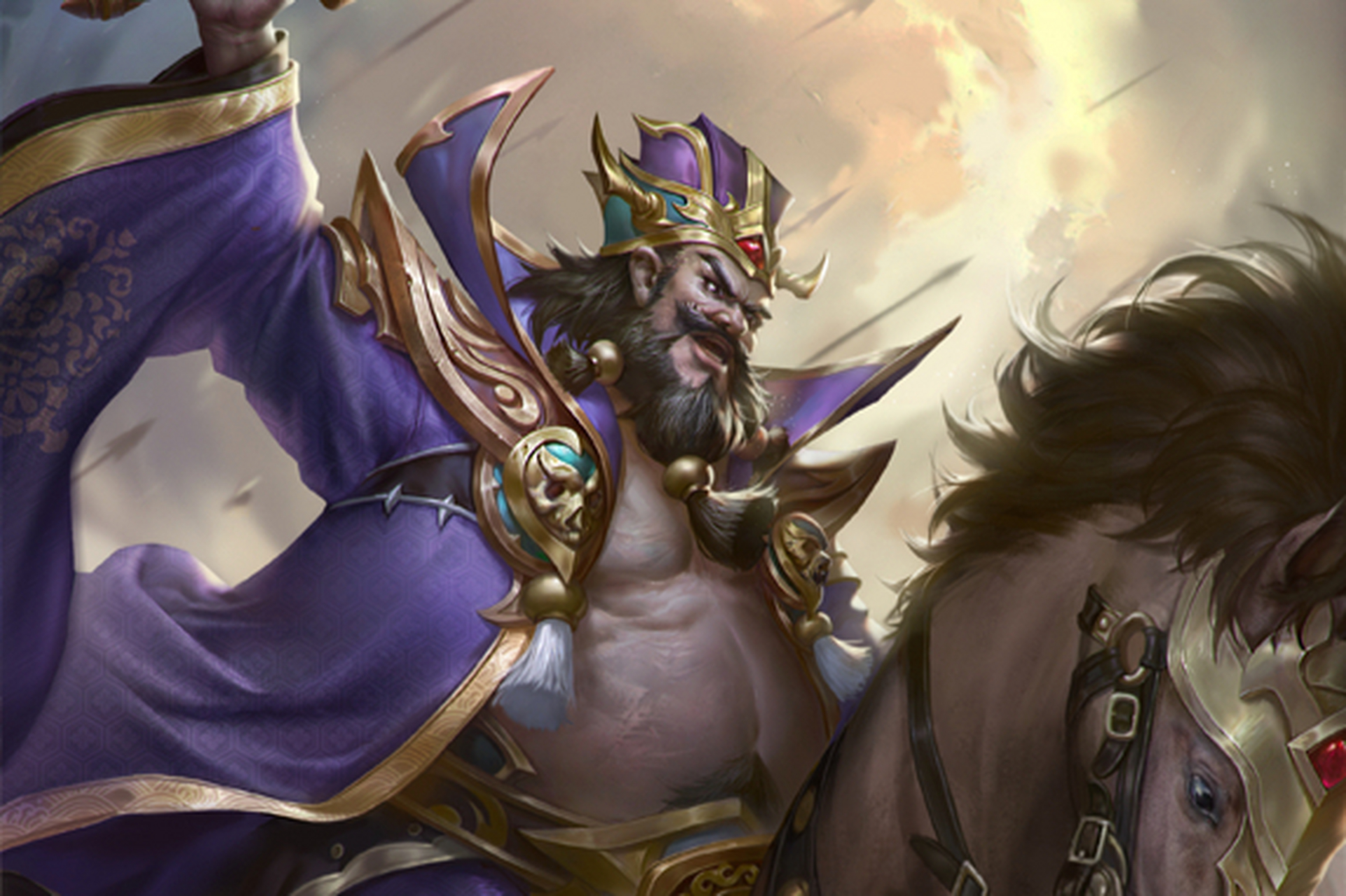 董卓,三国杀移动版武将!