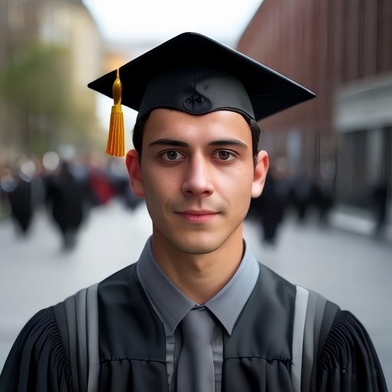 人物头像,博士帽 多少人梦想着自己学业有成,戴上这顶帽子.