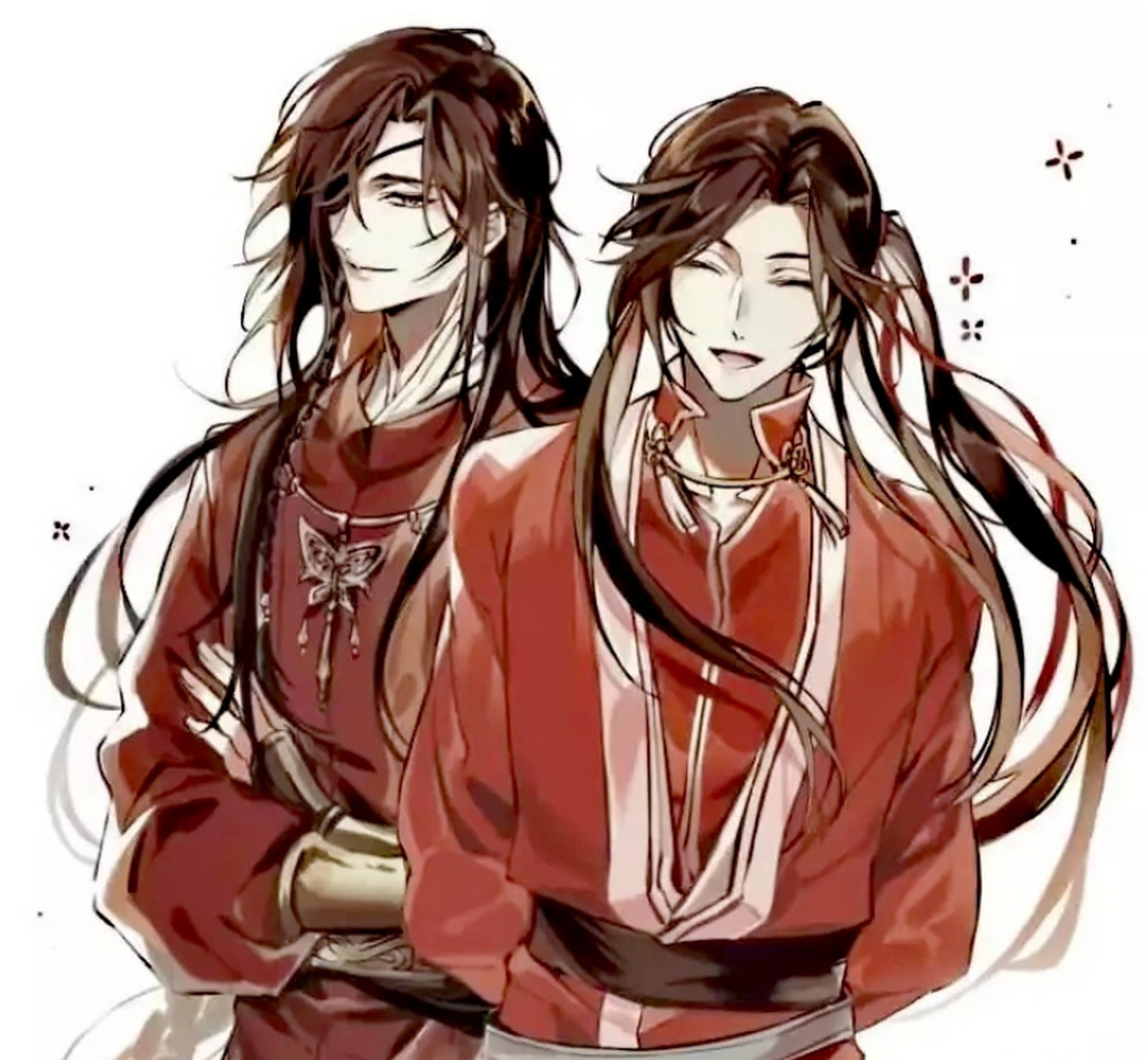 花城主大小号的区别  大号霸道无比,但遇到太子殿下就乖了  小号温文