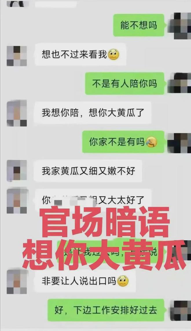 男领导与女下属婚内出轨,聊天记录曝光,两名干部涉事