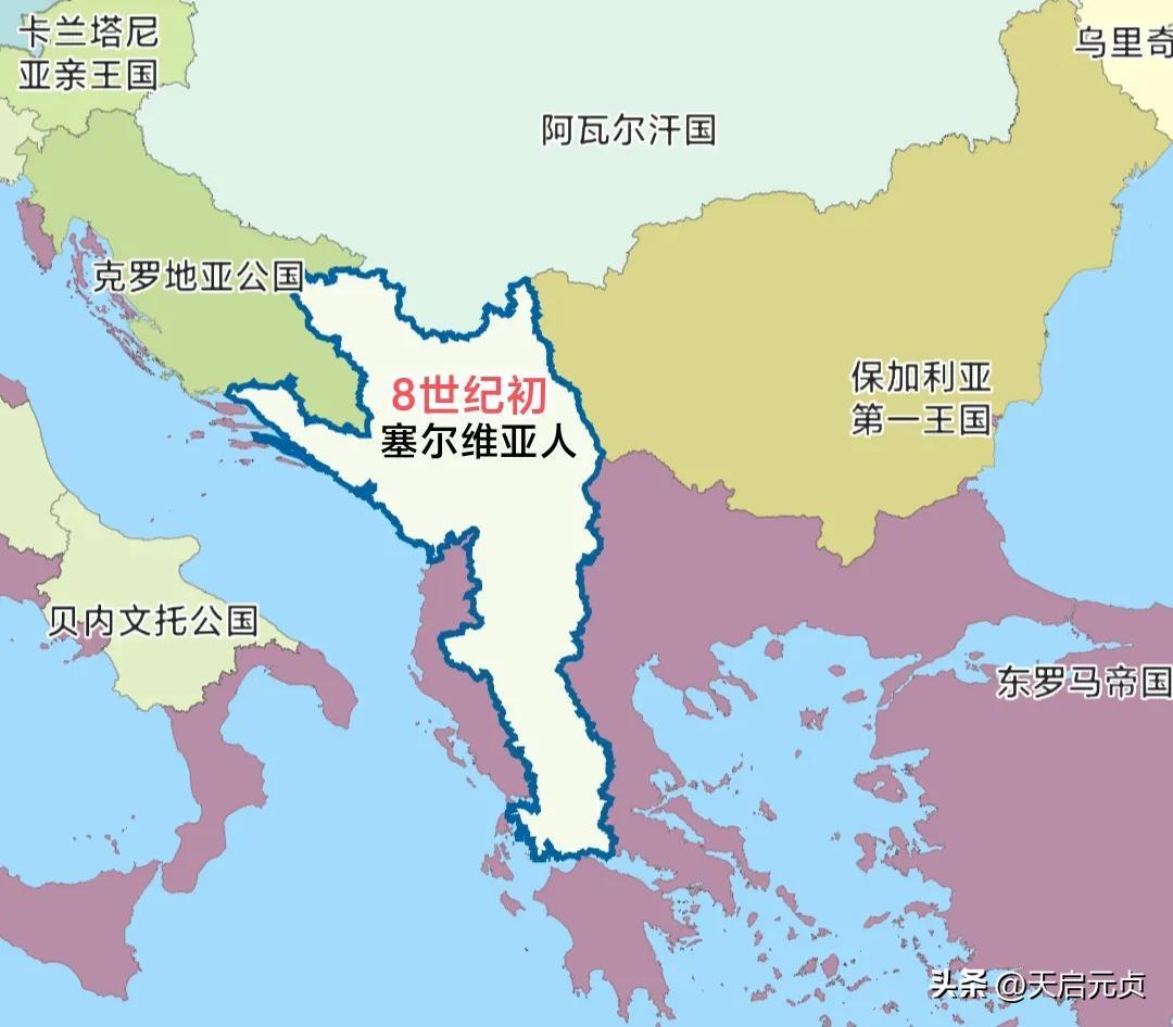 塞尔维亚的版图变迁:从小公国到大塞尔维亚,创业不易,守土更难