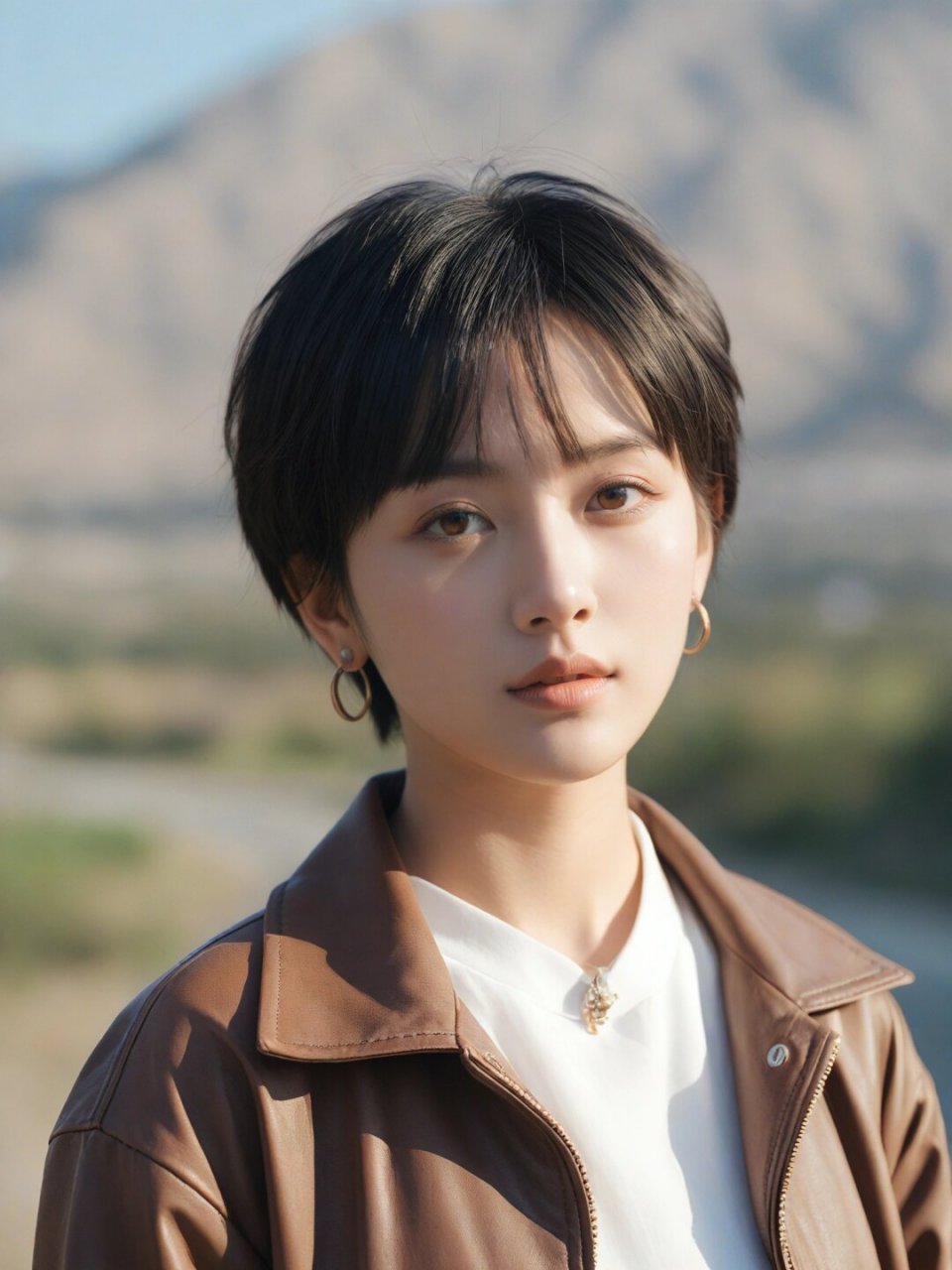 帅气短发头像丨中性风 人家尊嘟是女孩子.