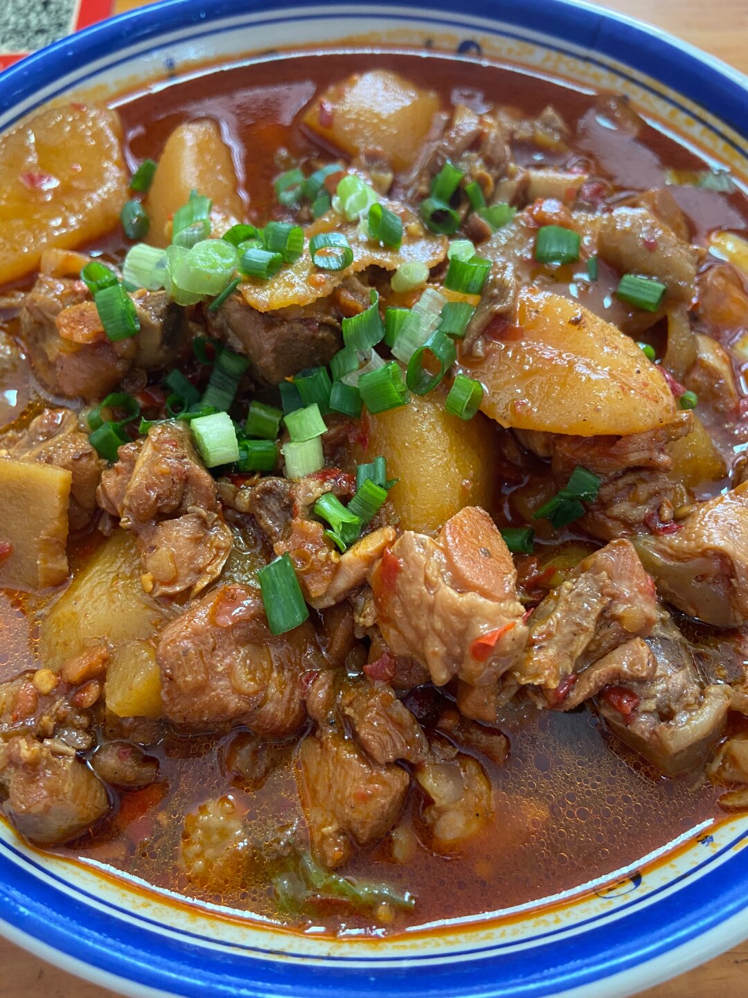 坪山美食比亚迪好吃 大盘鸡刀削面