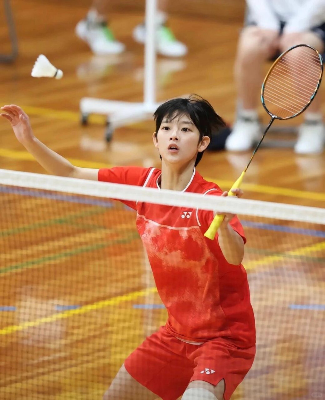 新生代美女田口真彩  11566田口真彩是一位日本女子羽毛球运动员