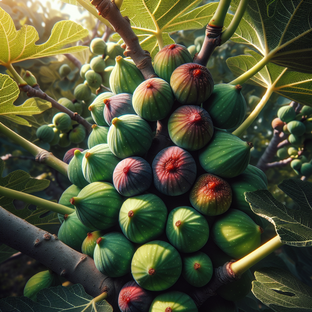 无花果是一种常见的水果,原产于亚洲和地中海地区.