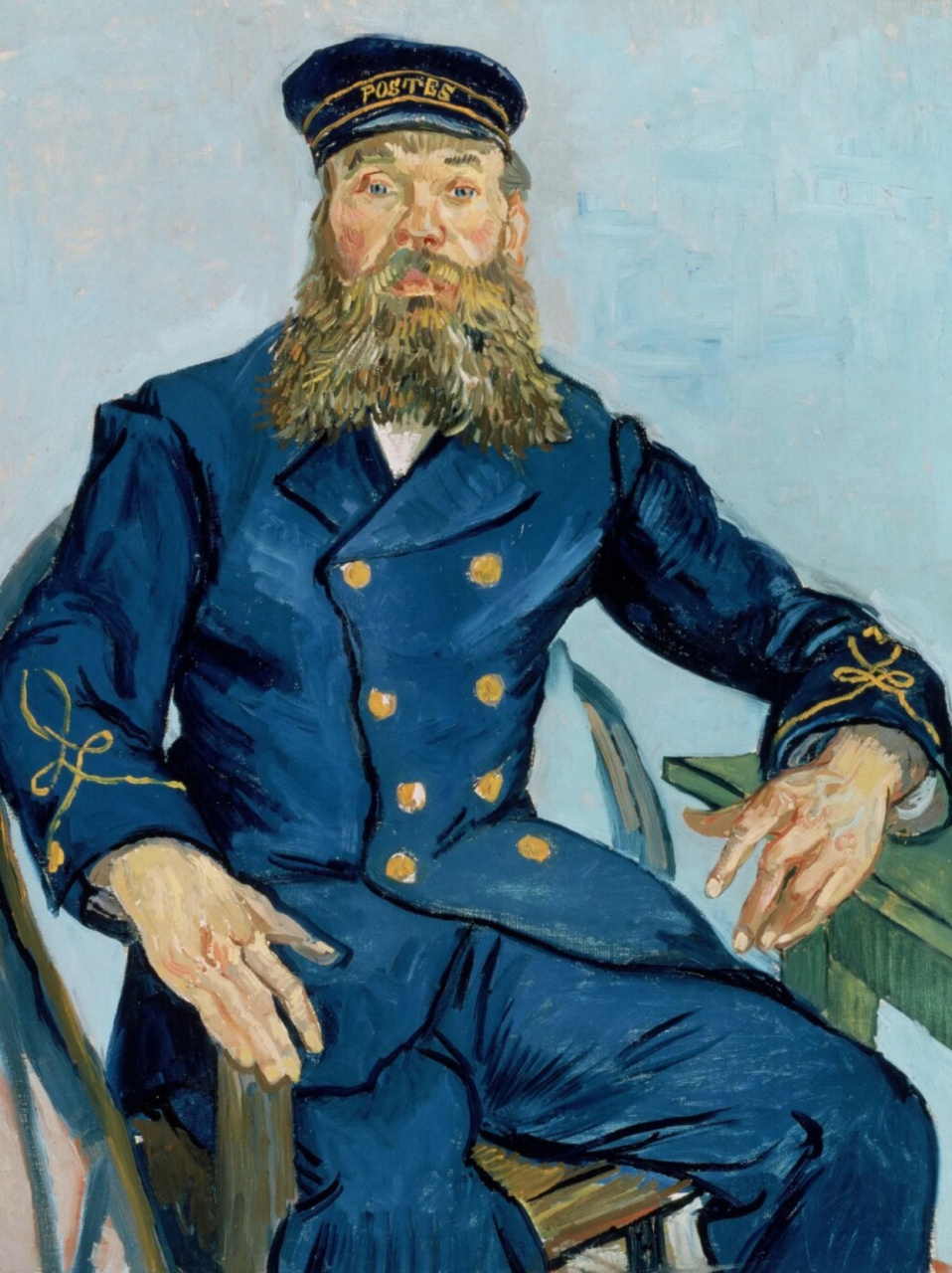 每日一位艺术家|(梵高之人物像)  梵高是一位著名的荷兰后印象派画家