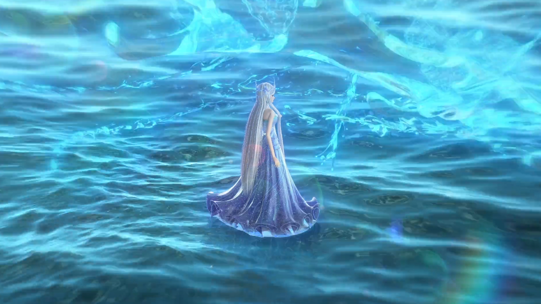 叶罗丽#水形态的冰公主