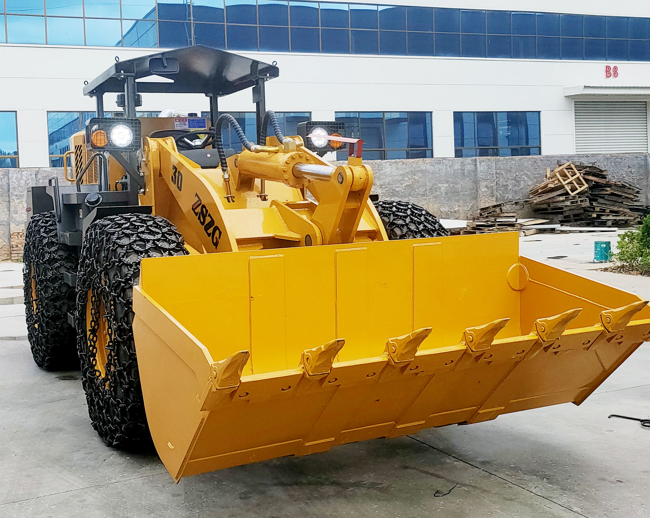 金矿专用井下30矿井装载机尾气水过滤处理矿用铲车