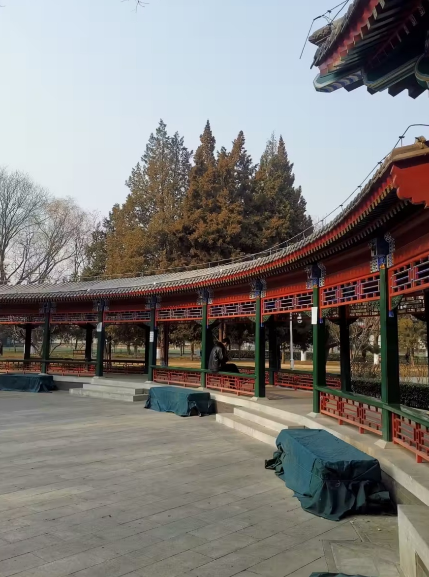 北京丰台万芳亭公园景色撩人