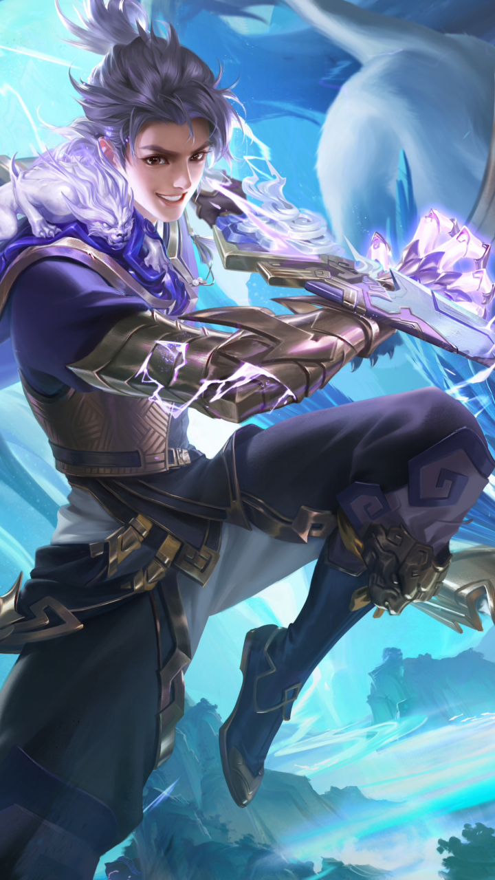 王者荣耀壁纸——曜  星光荡开宇宙,本人闪耀其中.