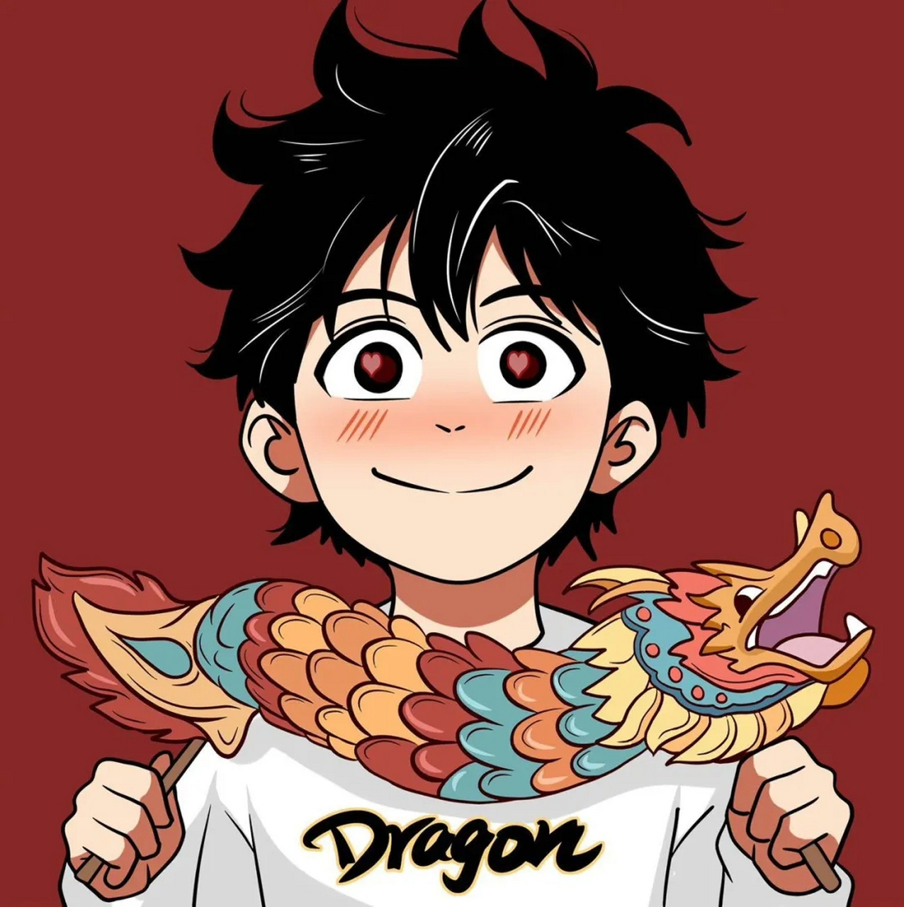 2024新年q版卡通人物头像~ 新年换新头像~#头像# #情侣# #最靓头像