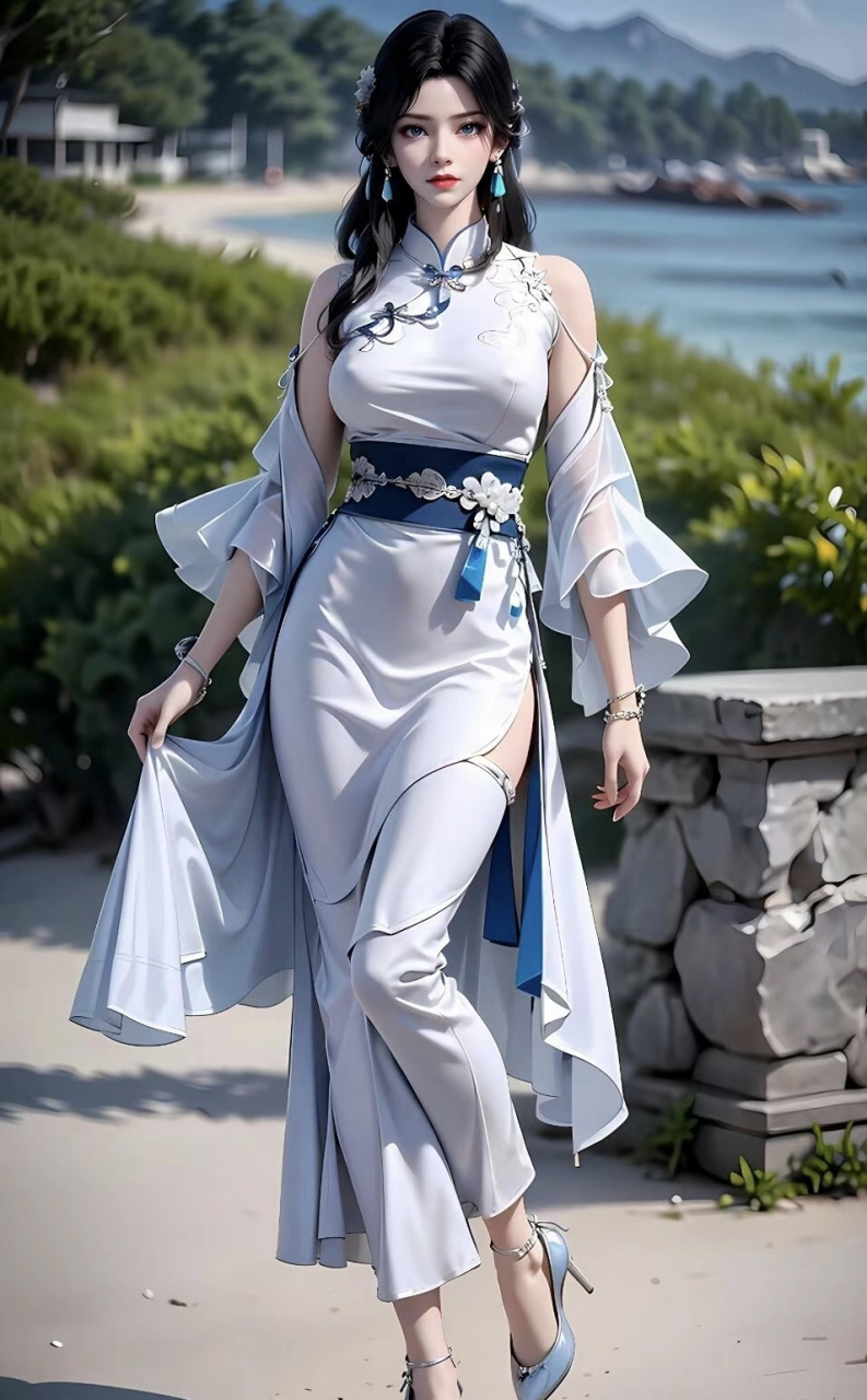 完美世界 夏幽雨 高清手机壁纸来喽  她的美,清新而自然,给人一种如沐