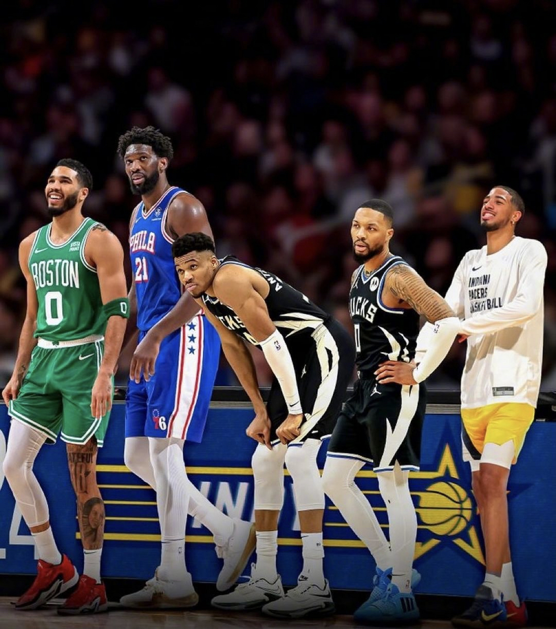 nba全明星首发阵容: 西部首发:勒布朗·詹姆斯,凯文·杜兰特,尼古拉