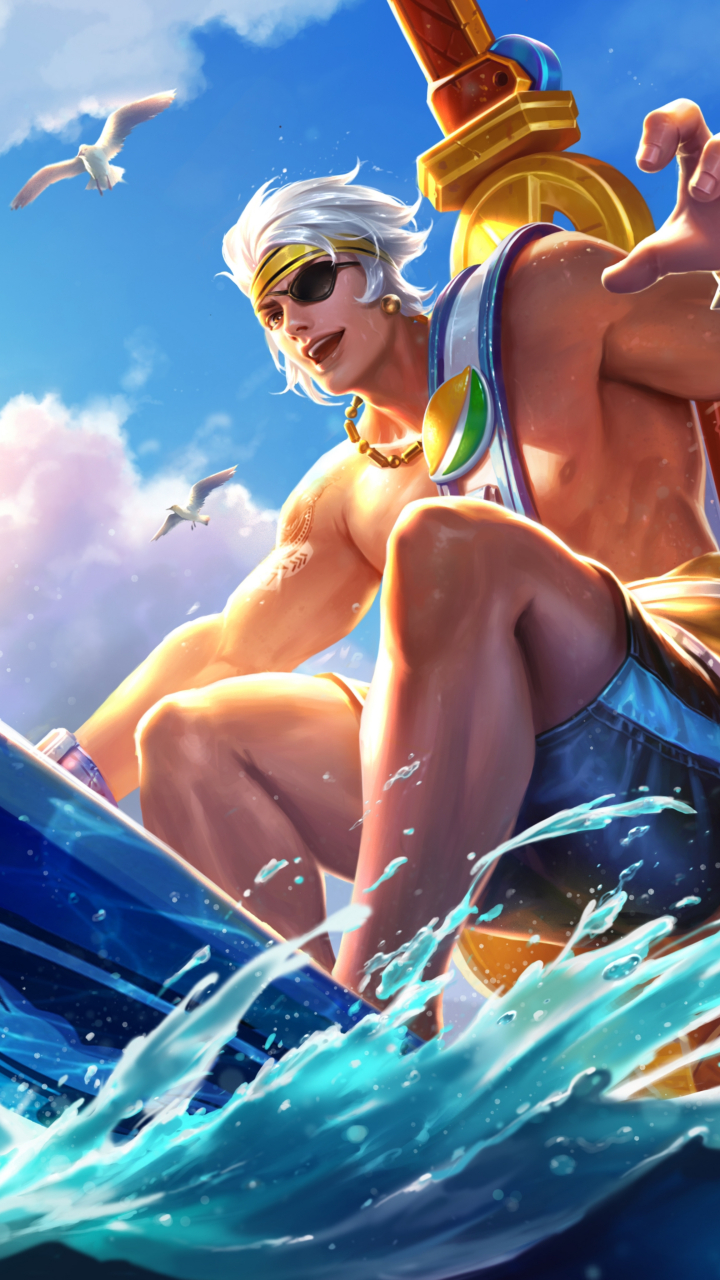 王者荣耀壁纸——夏侯惇  独眼,是男人的浪漫!