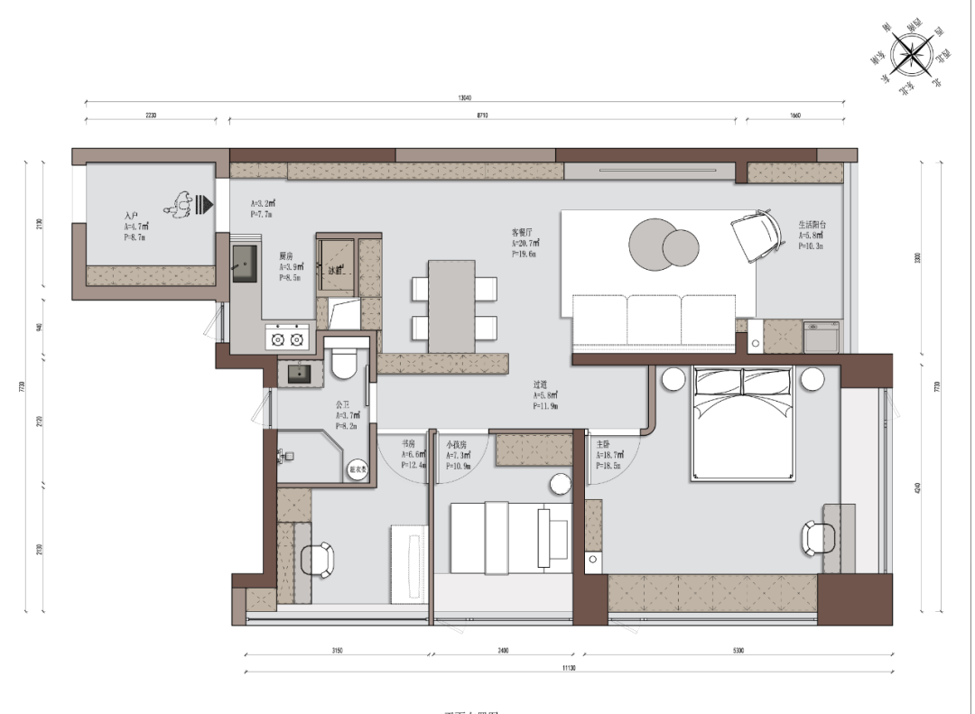 改造前:設計/designer徐芳風格/style:法式復古風項目地址/location