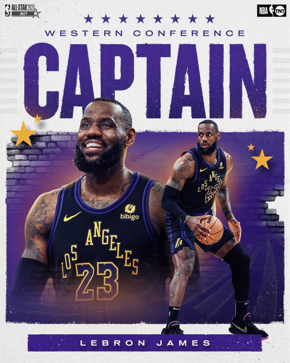 全明星首发官宣!詹姆斯20次入选创纪录 亚历山大入选库里落榜