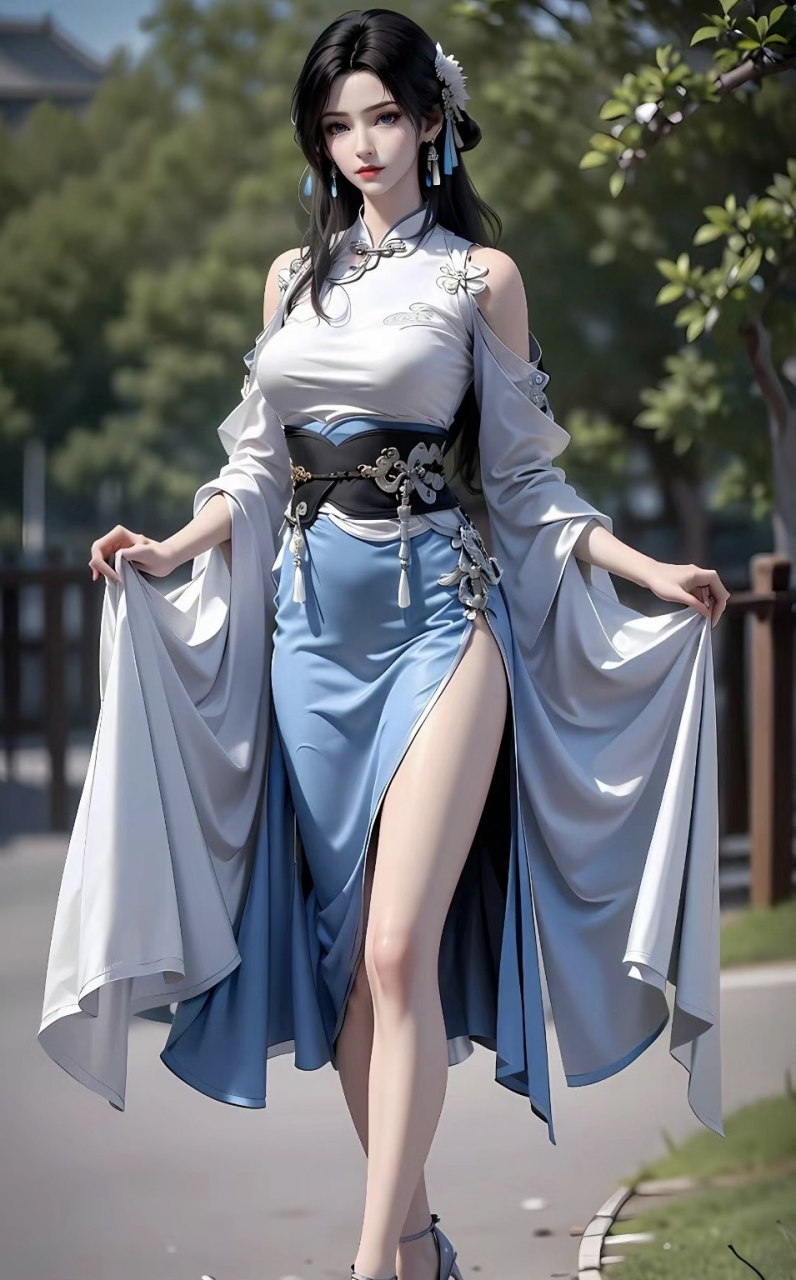 完美世界 夏幽雨 高清手机壁纸来喽  她的美,清新而自然,给人一种如沐