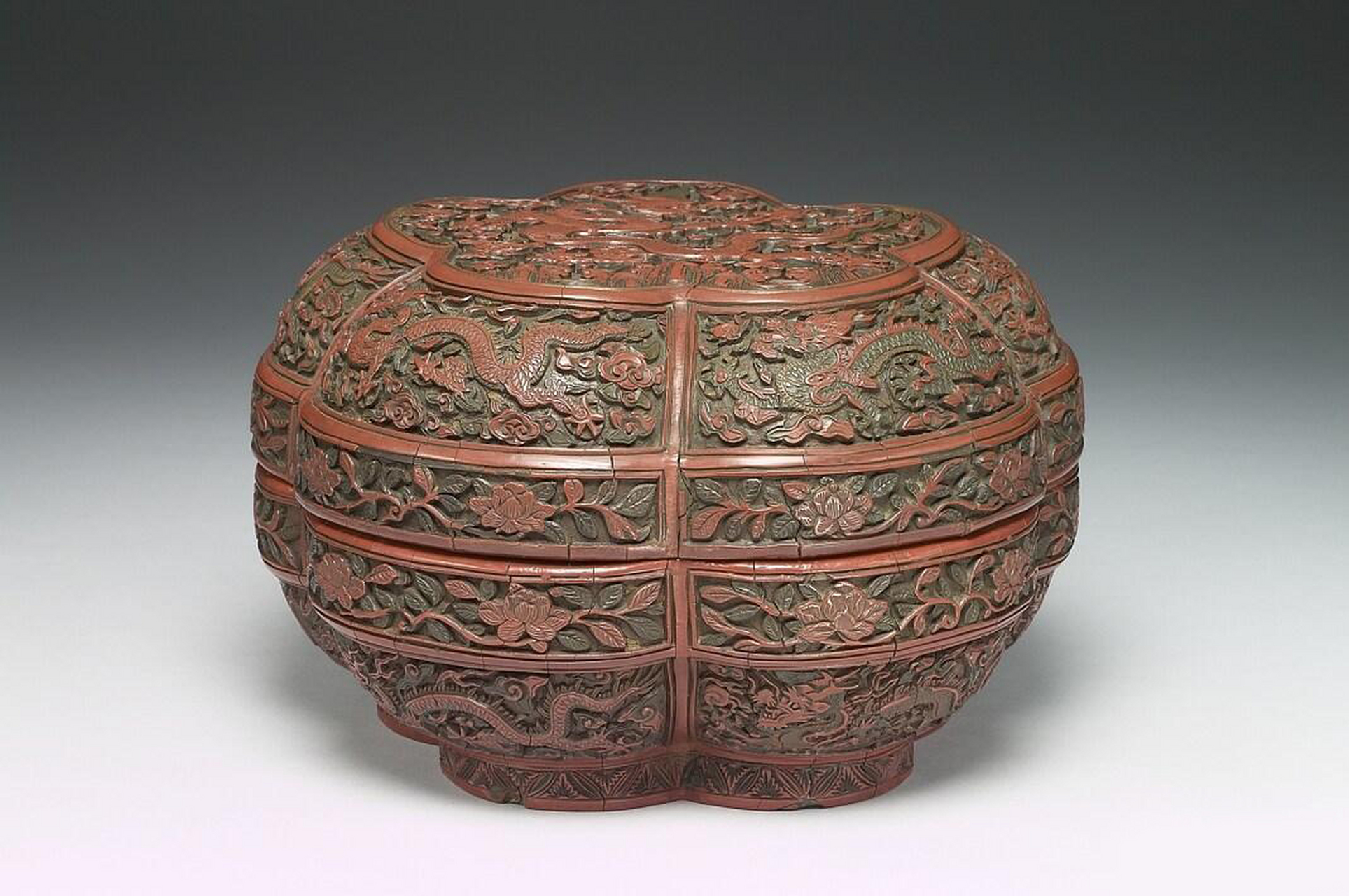 台北故宫博物院收藏的一组明代漆器.#漆器#