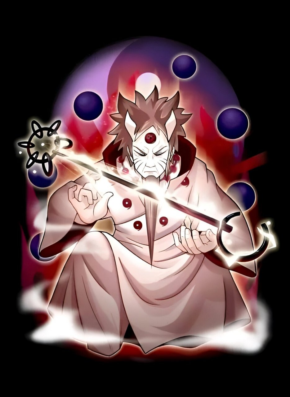 忍宗的开山祖师,被世人尊称为"六道仙人"  大筒木羽衣,又名六道仙人