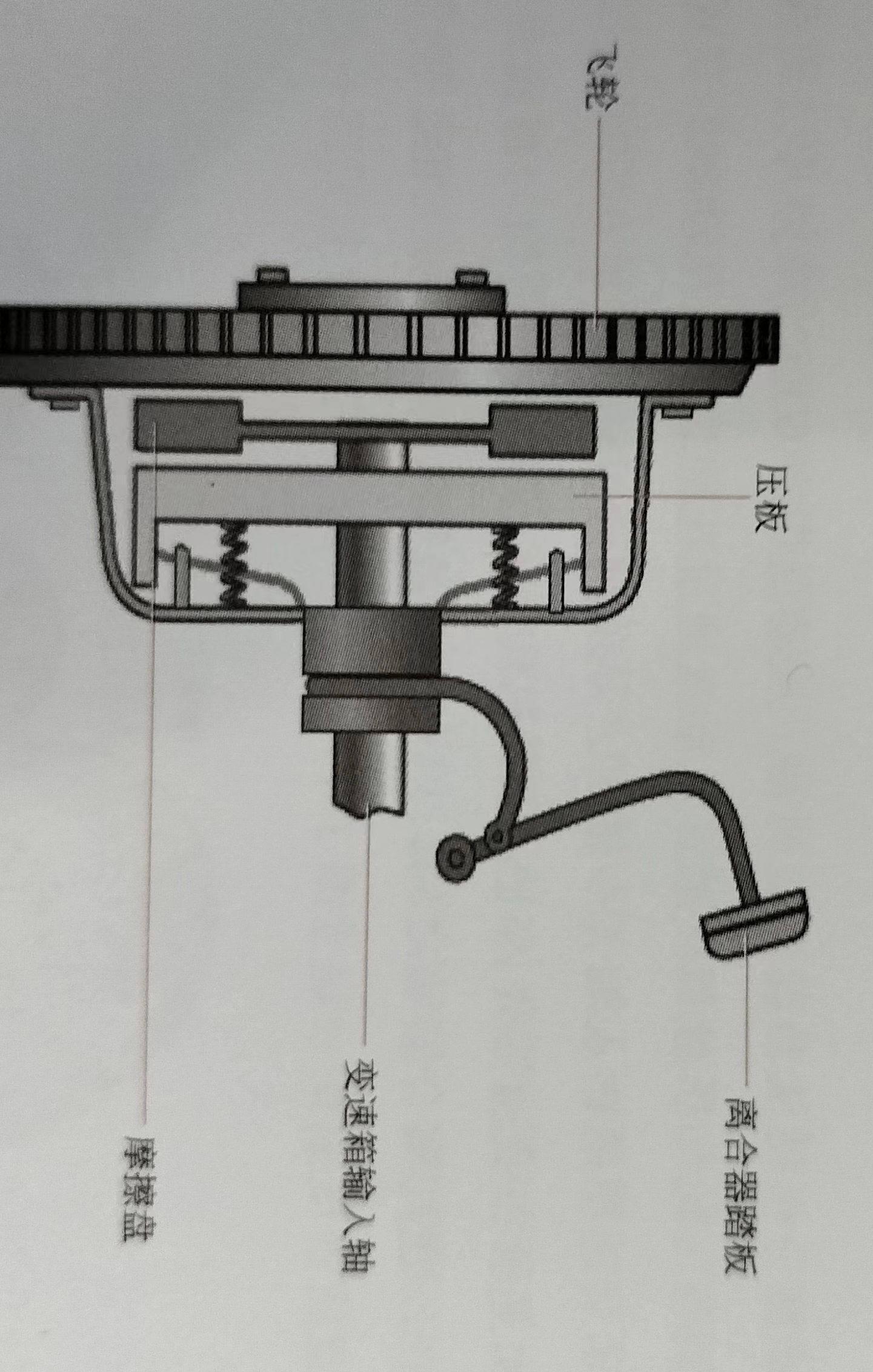 离合器的工作原理简图图片