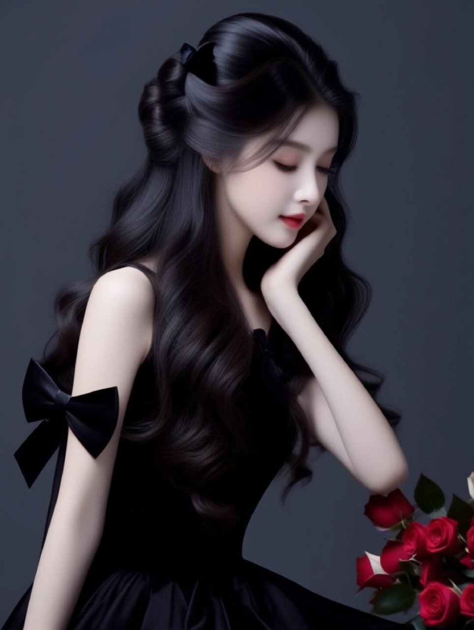 黑色系唯美侧颜头像  在社交媒体的世界里,头像成为了人们展示个性与