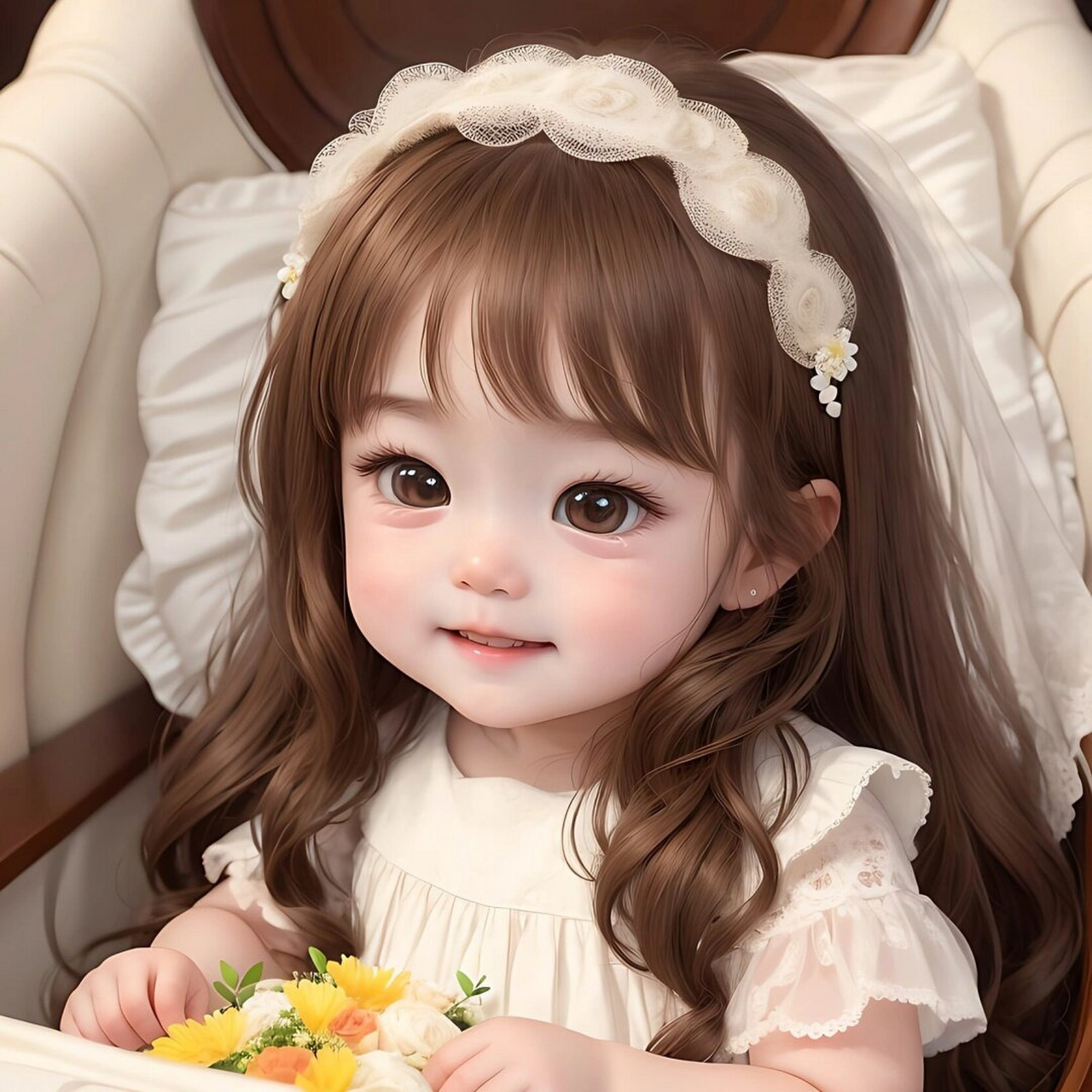 小公主头像驾到!这么可爱,不换一个吗?  你们喜欢吗!