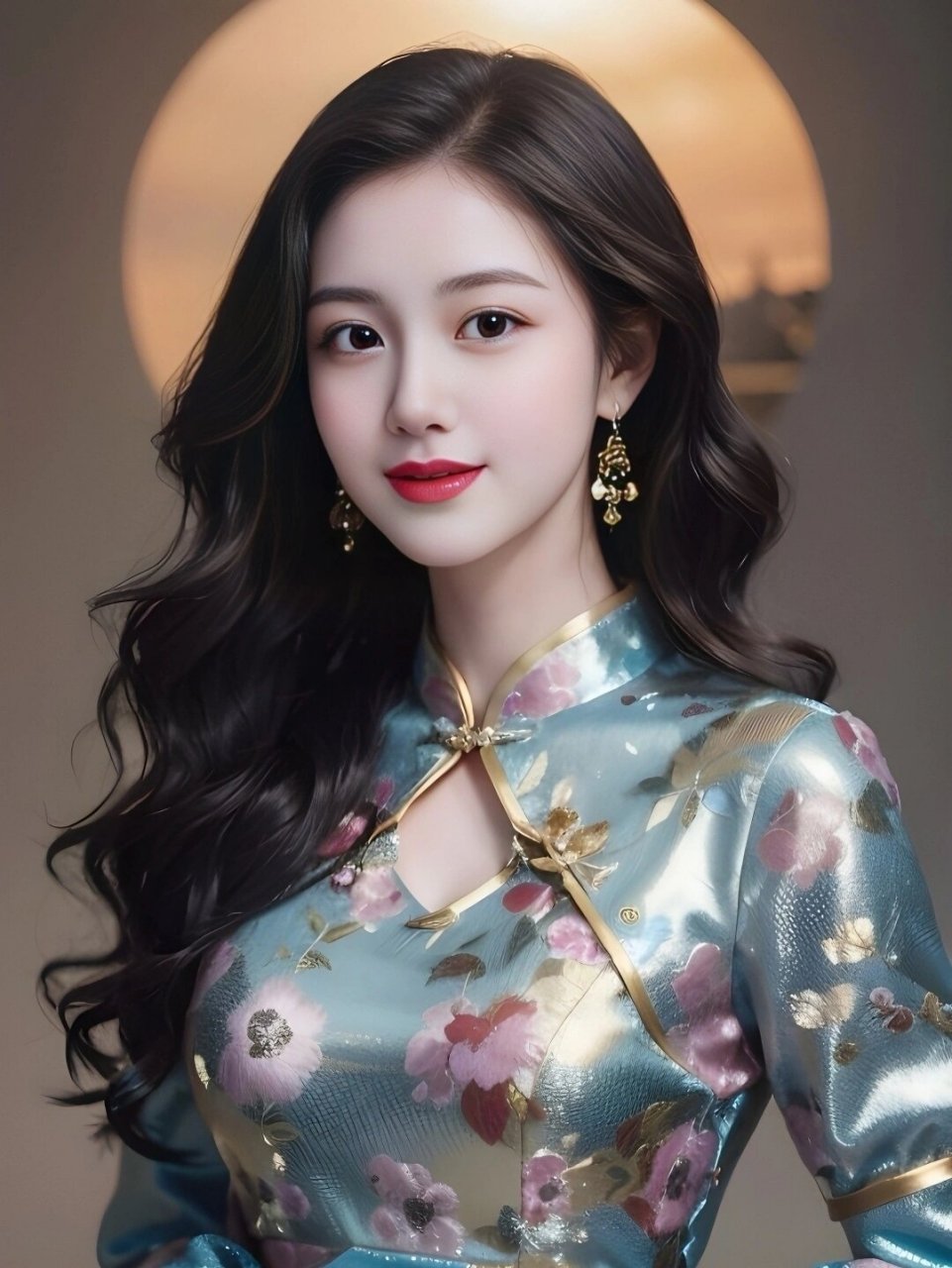 美女图片在网络上广受欢迎,高清修图技术更是将美女们的魅力发挥到