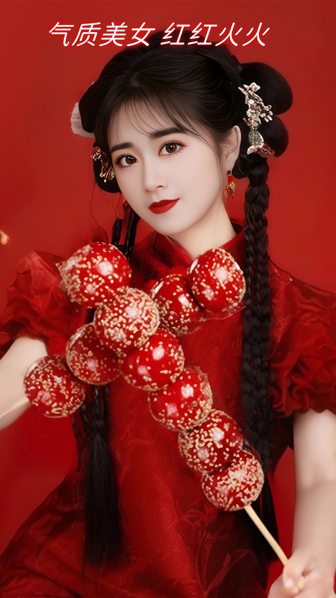 过年好美女元旦图片美女 新年祝福图片唯美迎新春美女组图片迎新年的