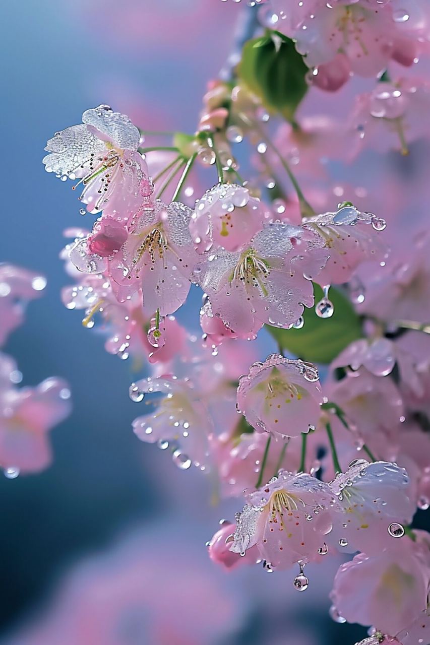 晶莹透明的小花花  我分享了一些好看的花壁纸,喜欢这类壁纸的朋友一