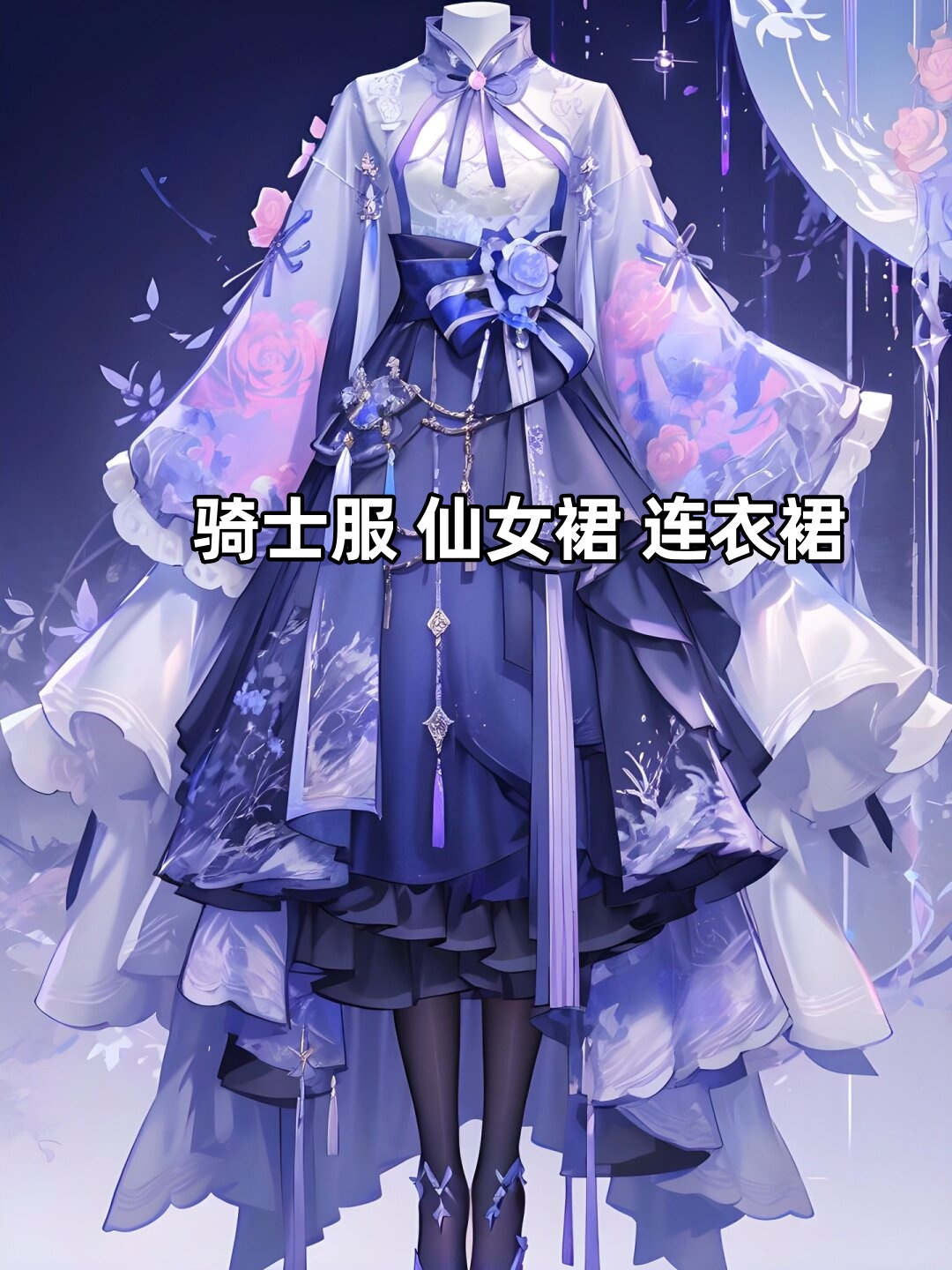 骑士服 仙女裙 连衣裙