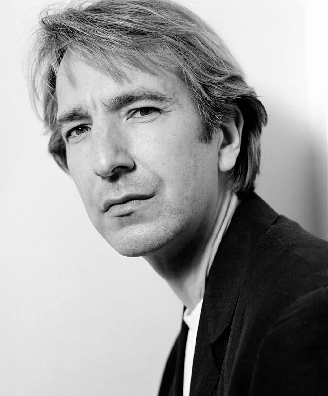 明星老照片# 艾伦·里克曼(1991年) 摄影师:john