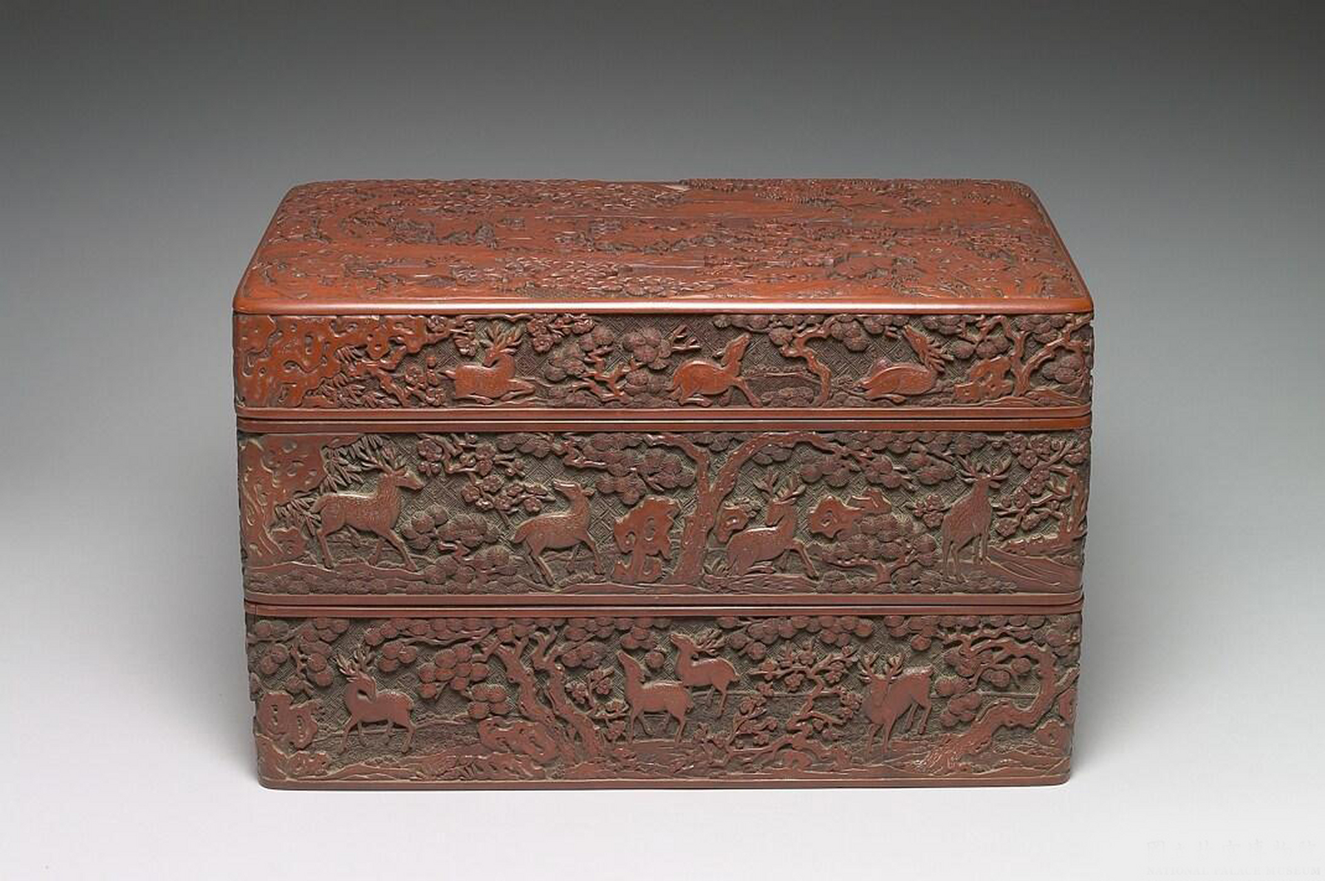 台北故宫博物院收藏的一组明代漆器.#漆器